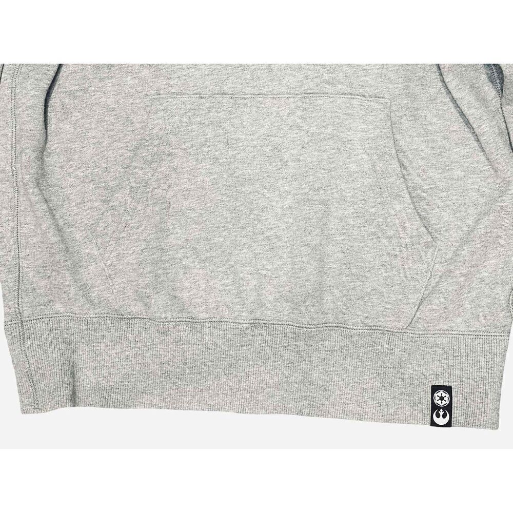 Uniqlo Star Wars Darth Vader Grey Pullover Hoodie Mens Small - Picture 3 of 7